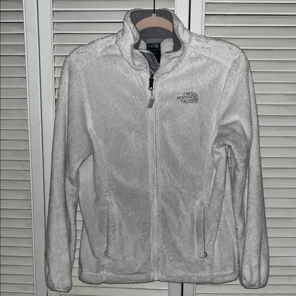 The North Face Osito white jacket small